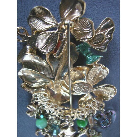 Kirks Folly Enamel Charm Brooch  Charms & Fairy Design Retired - Picture 4 of 4